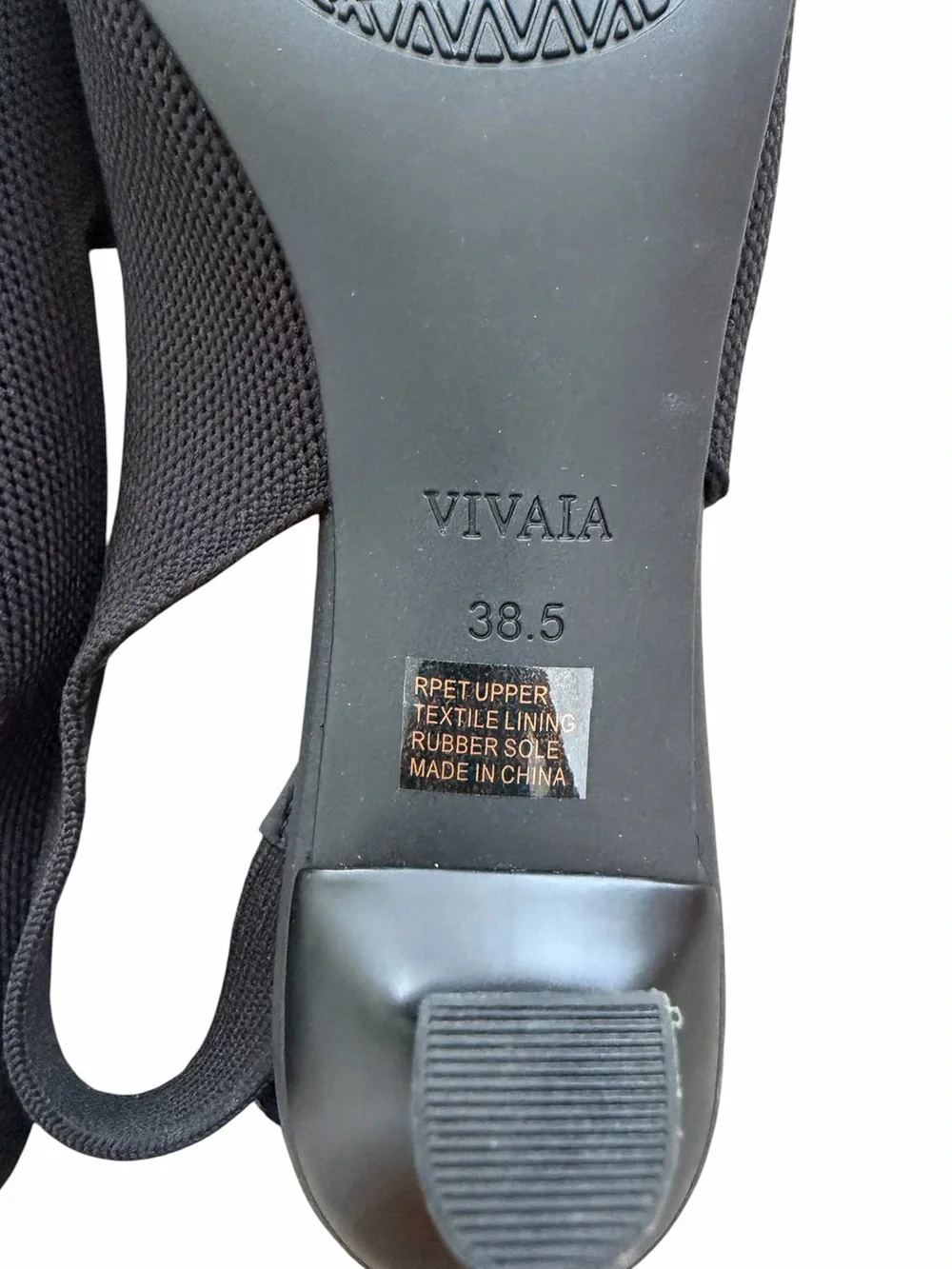 NEW VIVAIA Addison Pointed Toe Sling Back Heels 38.5 7.5